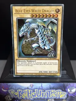 Yu-Gi-Oh Card Blue-Eyes White Dragon LC01-EN004 Ultra Rare Limited Edition NM - Image 1