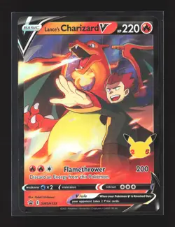 Pokemon SWSH: Sword & Shield Promo Cards #SWSH133 Holo Promo Lance's Charizard V - Image 1