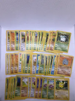 WOTC Pokemon Jungle Assortment Lot of (50) Cards Vintage Pokemon some duplicates - Image 1