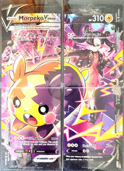 Morpeko V Union SWSH287 SWSH288 SWSH289 SWSH290 Set Of 4 Promo Pokemon Cards NM - Image 1
