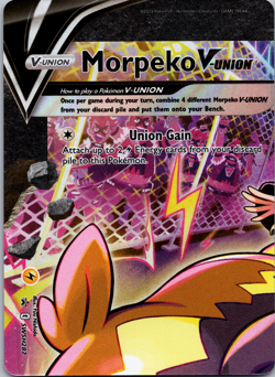 Morpeko V Union SWSH287 SWSH288 SWSH289 SWSH290 Set Of 4 Promo Pokemon Cards NM - Image 2