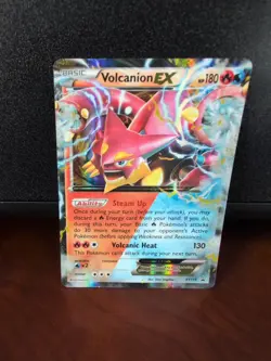 Pokemon Card Volcanion EX XY173 Promo Ultra Rare - Image 1