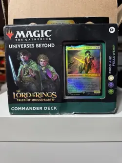 MTG LOTR Commander Deck - Food and Fellowship - Factory Sealed - Image 1