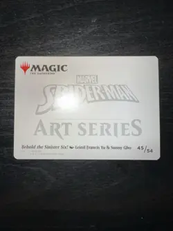 Behold the Sinister Six Magic the Gathering Marvel's Spider-Man Art Series 45/54 - Image 3