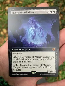 MTG Harvester of Misery (Extended Art) [Outlaws of Thunder Junction] - Image 1