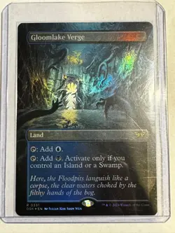 Gloomlake Verge (Borderless) Duskmourn: House of Horror Foil - Image 1