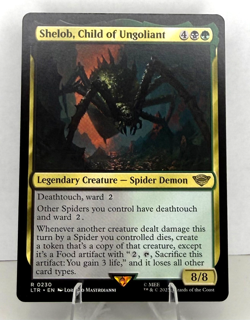 MTG Shelob, Child of Ungoliant - Universes Beyond: The Lord of the Rings - Image 1