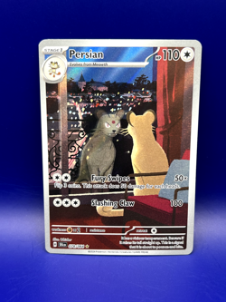Persian 078 Shrouded Fable Illustration Rare Pokemon TCG - NM - Image 1