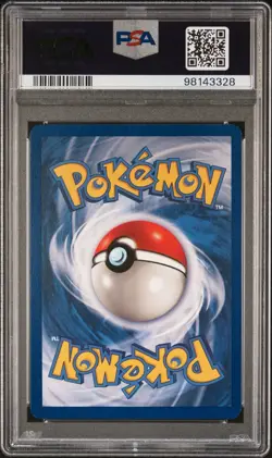2000 Pokemon Unlimited Jungle Aquali-Vaporeon Holo 12/64 PSA 8 NM - MINT - Image 2
