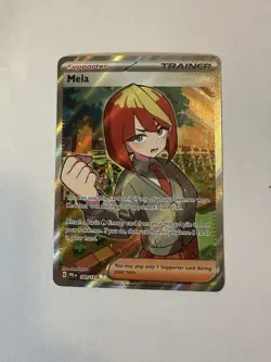 Mela 140/131 SV: Prismatic Evolutions Holo Ultra Rare Pokemon TCG NM - Image 1