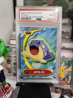 2004 Topps Pokemon Spheal #69 PSA 10 - Image 1