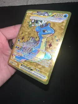 Lapras ex SVP164 Scarlet & Violet Black Star Promo Pokemon Card Mint - Image 4