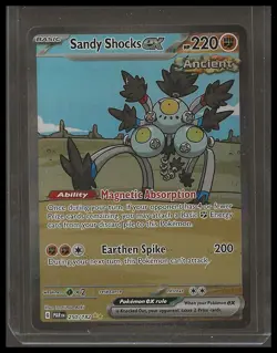 Pokemon TCG Sandy Shocks ex 250/182 SV04: Paradox Rift Holo NM/M - Image 1