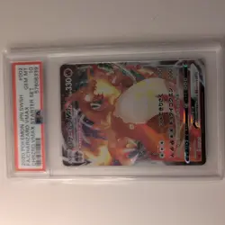 2020 POKEMON JPN SWORD & SHIELD#002 FULL ART/CHARIZARD VMAX PSA 10 - Image 1