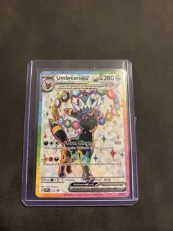 Pokemon TCG Umbreon EX Prismatic Evolutions Promo 176 Near Mint - Image 1