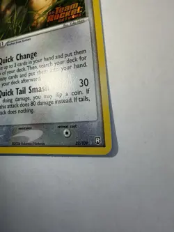 Pokemon TCG Furret EX Team Rocket Returns reverse holo 22/109 2004 Yuka Morii - Image 2