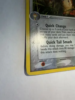 Pokemon TCG Furret EX Team Rocket Returns reverse holo 22/109 2004 Yuka Morii - Image 3