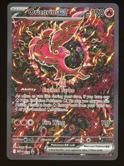 Pokemon TCG Oricorio Ex Black Star Promo 24 Full Art Holo Phantasmal Flames - Image 1