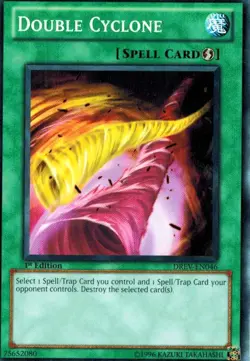 Double Cyclone DREV-EN046 X 1 1st Mint Commons YUGIOH - Image 1