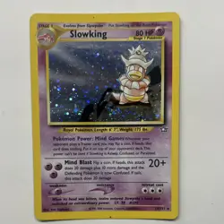 Pokemon Slowking TCG Neo Genesis 14/111 Holo Rare 2000 English 80 HP Unlimited - Image 1