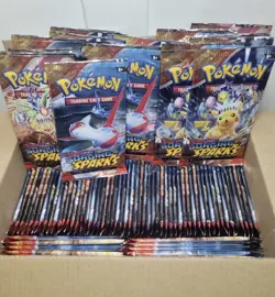 36x SURGING SPARKS Sealed BOOSTER PACKS (10 Pokemon Cards Per Pack) - Image 1
