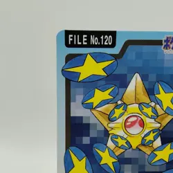 Pokemon Cards Bandai Carddass Staryu File No.120 1997 EX Japanese i646 - Image 2
