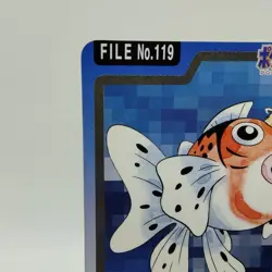 Pokemon Cards Bandai Carddass Seaking File No.119 1997 VG Japanese i645 - Image 2