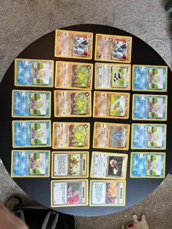 Vintage Pokemon Lot Of 20 Cards Base Set To Gym Hero’s - Image 1