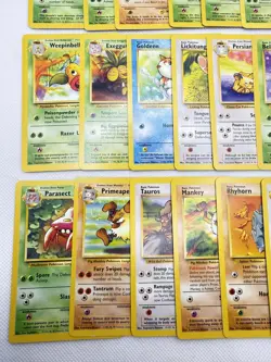WOTC Pokemon Jungle Master Set 30 of 64 Cards (46%) Complete No Duplicates - Image 5