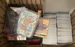 HUGE LOT OF 1100+ BASE & 80 FOIL CARDS DRAGONBALL Z CARDS HEIGHT OF MASTERY GOKU - Image 1
