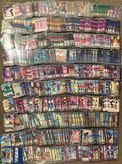 HUGE LOT OF 1100+ BASE & 80 FOIL CARDS DRAGONBALL Z CARDS HEIGHT OF MASTERY GOKU - Image 4