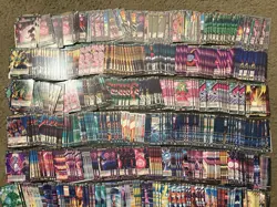 HUGE LOT OF 1100+ BASE & 80 FOIL CARDS DRAGONBALL Z CARDS HEIGHT OF MASTERY GOKU - Image 5