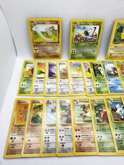 WOTC Pokemon Jungle Master Set 30 of 64 Cards (46%) Complete No Duplicates - Image 2