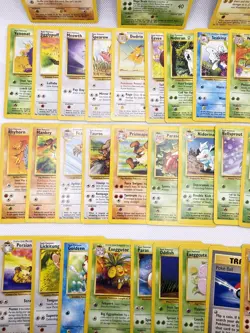 WOTC Pokemon Jungle Master Set 30 of 64 Cards (46%) Complete No Duplicates - Image 4