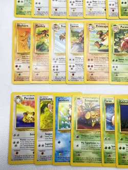 WOTC Pokemon Jungle Master Set 30 of 64 Cards (46%) Complete No Duplicates - Image 5