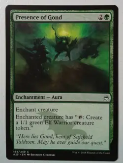 Presence of Gond *Common* Magic MtG x1 A25 Masters 25 - Image 1