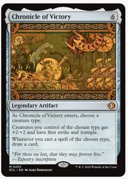 Chronicle of Victory - Lorwyn Eclipsed 253 Regular MtG - Image 1
