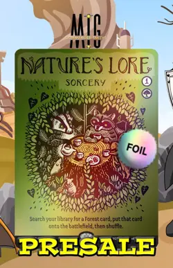 Nature's Lore PRESALE ✨ Borderless FOIL ✨ MTG Prints Charming Secret Lair NM - Image 1