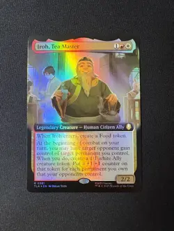 2025 MTG Avatar The Last Airbender Iroh, Tea Master Extended Art Foil #381 - Image 1
