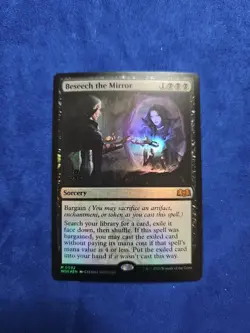 Beseech The Mirror Wilds of Eldraine Mythic #82s Pre Relase Foil - Image 1