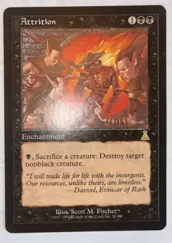 Attrition Urza's Destiny Regular X1 NM/LP Magic The Gathering - Image 1