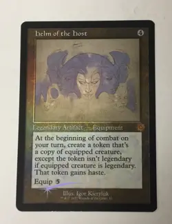 Helm of the Host (Schematic) The Brothers' War: Retro Frame Artifacts Foil - Image 1