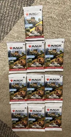 Lot Of 10 Magic The Gathering | Avatar: The Last Airbender Jumpstart Booster - Image 1