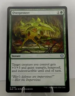 MTG BLB-0185 Overprotect - Bloomburrow - UC NM TCG - Image 1