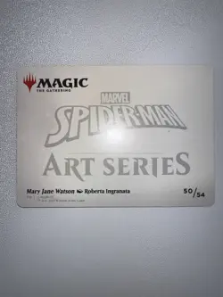 MTG Marvel Spider-Man Art Series Mary Jane Watson Roberta Ingranata 50/54 - Image 3