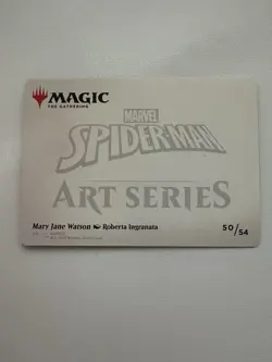 MTG Marvel Spider-Man Art Series Mary Jane Watson Roberta Ingranata 50/54 - Image 4