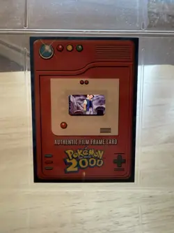 Pokemon: The Movie 2000 Topps Authentic Film Frame Card Ash - Image 1