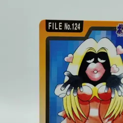 Pokemon Cards Bandai Carddass Jynx File No.124 1997 EX Japanese i648 - Image 2