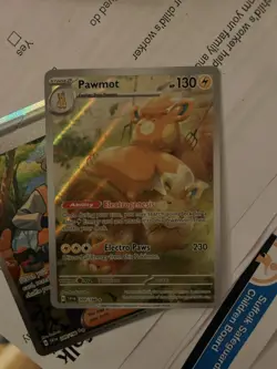 Pawmot 209/198 IR Full Art Pokemon Scarlet Violet Base NM Rare - Image 1