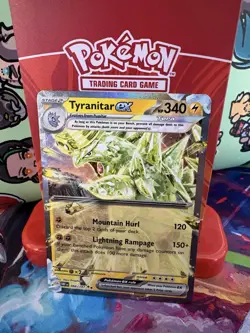 Pokemon Tyranitar EX 066/197 Obsidian Flames Double Rare Holo NM - Image 2